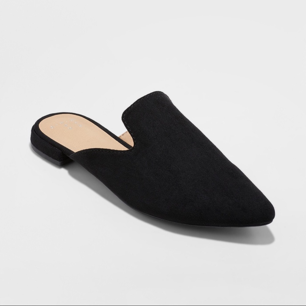 Slip On Pointy Toe Mules